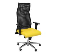 Sillon Sahuco similpiel amarillo