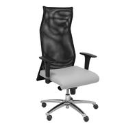 Sillon Sahuco similpiel gris claro