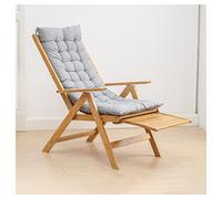 Sillón, sillón de sala de estar, silla con respaldo de ala, reposabrazos de madera ajustable de 6 posiciones, silla decorativa moderna acolchada de mediados de siglo con reposapiés (color: amarillo