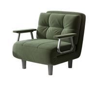 Sillón sofá plegable convertible , sofá cama individual de con respaldo ajustable, sillón cama multifuncional para , dormitorio