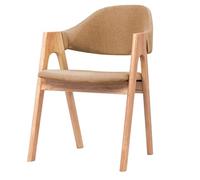Sillón tapizado, moderno sillón auxiliar con acabado mate, ideal para comedores, tiendas de té con leche y cocinas