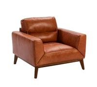 Sillón tapizado piel vacuno bufalo modelo 5036 angel cerdá