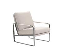 Sillón tapizado polipiel blanco modelo 5026 angel cerdá