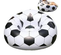 Sillones Hinchables Sofá Con Inflado Rápido Y Temática De Fútbol | Sofá Hinchable Para En Camping Para camping exterior playa festival piscina descanso