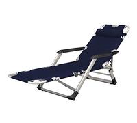 Sillones Plegables - Tumbona reclinable con reposacabezas, diseño Plegable para Patio al Aire Libre, Camping, Playa y terraza, soporta 200 kg