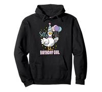 Silly Birthday Girl Goose Silliest Party Family Matching Sudadera con Capucha