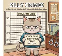 SILLY CRIMES: A Cozy Kawaii Coloring Book of Adorably Ridiculous Crimes