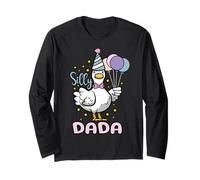 Silly Dada Goose Sillyiest Birthday Party Family Matching Manga Larga