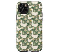 Silly Goose Bird Pattern Duck Animal Carcasa para iPhone 11 Pro
