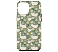 Silly Goose Bird Pattern Duck Animal Carcasa para iPhone 12 Pro MAX