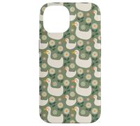 Silly Goose Bird Pattern Duck Animal Carcasa para iPhone 14