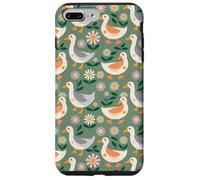 Silly Goose Bird Pattern Duck Animal Carcasa para iPhone 7 Plus/8 Plus