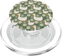 Silly Goose Bird Pattern Duck Animal PopSockets PopGrip para MagSafe
