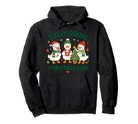 Silly Goose Christmas Club Diseño Divertido De Pájaros Sudadera con Capucha