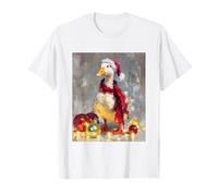 Silly Goose Christmas Holiday Funny Festive Camiseta