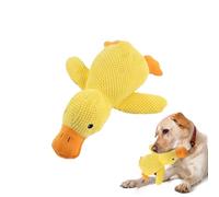 Silly Goose - Decoración de tablero de ganso pequeño y tonto, figura de ganso, juguete de pato para perro, juguete relajante para perros, dentición duradera y chirrido, compañero de sueño y
