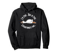 Silly Goose está Bien, Estoy Bien, Todo está Bien, Mujeres Sudadera con Capucha