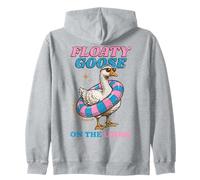 Silly Goose Floaty Goose On The Loose Fun Sudadera con Capucha