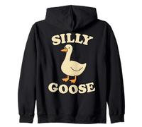 Silly Goose Humor Product for Goose Lovers and Animal Fans Sudadera con Capucha