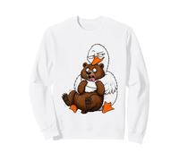 Silly Goose Not A Hugger Bear Hug Humor sarcástico Divertido Sudadera