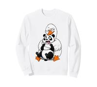 Silly Goose Not A Hugger Panda Hug Humor sarcástico Divertido Sudadera
