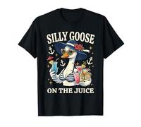Silly Goose On The Juice Crucero Crucero Viaje de Chicas Camiseta