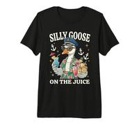 Silly Goose On The Juice Crucero Crucero Viaje de Chicas Camiseta Premium