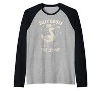 Silly Goose On The Loose Camiseta Manga Raglan