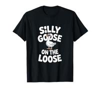 Silly Goose On The Loose Funny Saying Gafas de Sol Camiseta