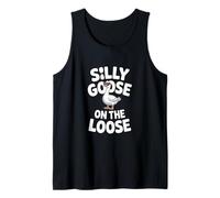 Silly Goose On The Loose Funny Saying Gafas de Sol Camiseta sin Mangas