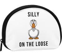 Silly Goose On The Loose Mujeres y niñas Lindo Monedero de Moda Cartera Bolsa Cambio Bolsa Llavero