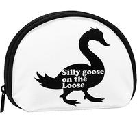 Silly Goose On The Loose Mujeres y niñas Lindo Monedero de Moda Cartera Bolsa Cambio Bolsa Llavero