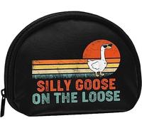 Silly Goose On The Loose Mujeres y niñas Lindo Monedero de Moda Cartera Bolsa Cambio Bolsa Llavero