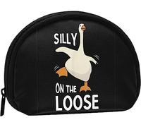 Silly Goose On The Loose Mujeres y niñas Lindo Monedero de Moda Cartera Bolsa Cambio Bolsa Llavero