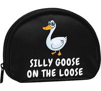 Silly Goose On The Loose Mujeres y niñas Lindo Monedero de Moda Cartera Bolsa Cambio Bolsa Llavero