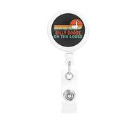 Silly Goose On The Loose Retractable Badge Holder Carrete Clip Id Card Holder forNurse Student Office Worker