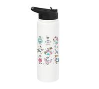 Silly Goose On The Loose Summer Pool Beach Party Stainless Steel Insulated Water Bottle