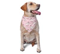 Silly Goose on the Loose Triangle Dog Bandana, bandana de verano, divertida bufanda triangular para perros, pañuelo suave y ajustable para cachorros (Western Cowboy)