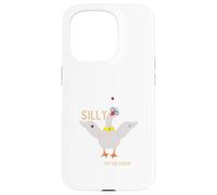 Silly Goose On The Loose Wears traje de payaso malabares 3 bolas Carcasa para iPhone 15 Pro