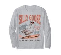 Silly Goose Summer Club Suns out Honks out Manga Larga