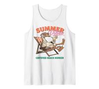 Silly Goose Summer Vibes Certified Beach Honker Camiseta sin Mangas