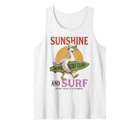 Silly Goose Sunshine Surf Honk Surf Club Summer Camiseta sin Mangas