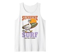 Silly Goose Sunshine Surf Honk Surf Club Summer Camiseta sin Mangas