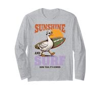 Silly Goose Sunshine Surf Honk Surf Club Summer Manga Larga