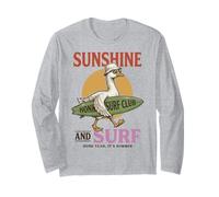 Silly Goose Sunshine Surf Honk Surf Club Summer Manga Larga