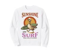Silly Goose Sunshine Surf Honk Surf Club Summer Sudadera