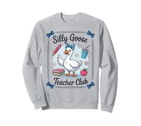 Silly Goose Teacher Club Funny Educator Sudadera