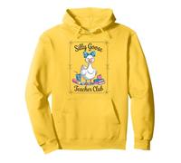 Silly Goose Teacher Club Funny Educator Sudadera con Capucha