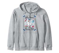 Silly Goose Teacher Club Funny Educator Sudadera con Capucha