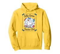 Silly Goose Teacher Club Funny Educator Sudadera con Capucha